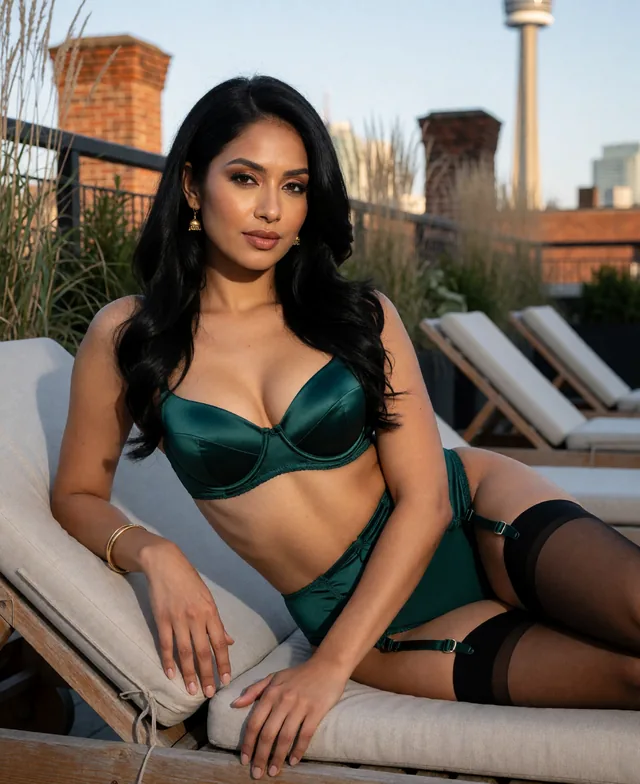 Charu, 30, a fictional AI companion