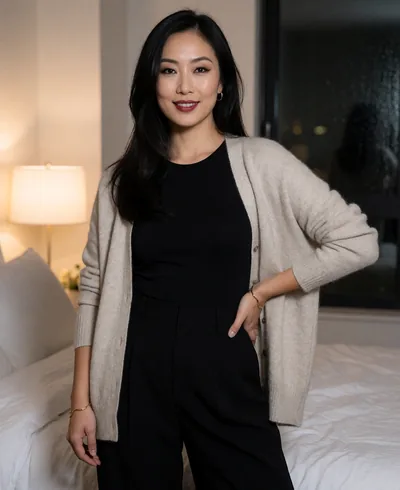 Haeri, 29, a fictional AI companion